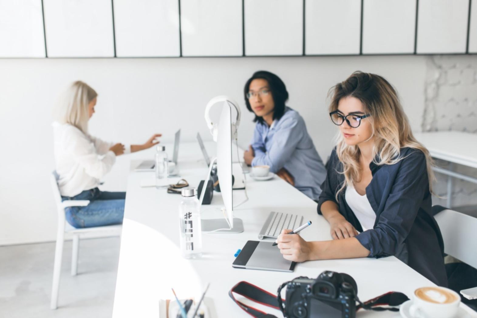 zestivonova Team bei der Arbeit an Finanzplänen